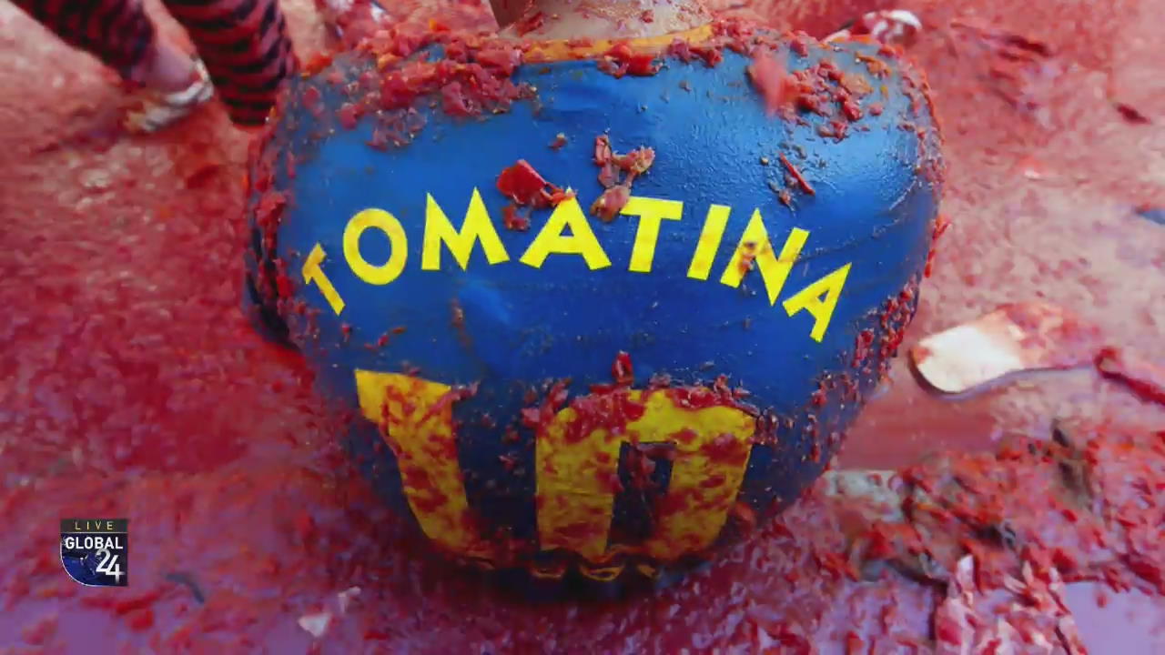 [글로벌24 카드뉴스] 토마토 축제, 라 토마티나