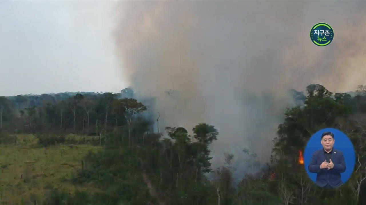 아마존 산불 계속 확산…9월 첫날 ‘980건’