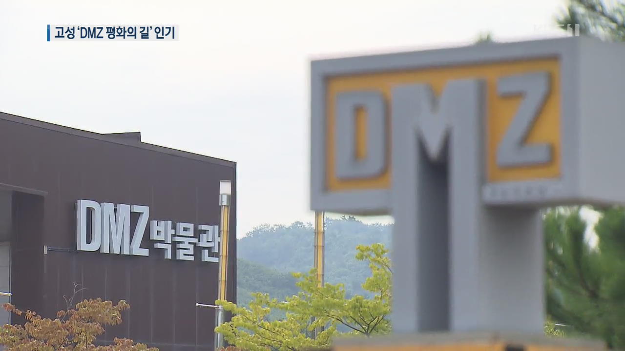 ‘DMZ 평화의 길’ 개방 넉 달 만에 만 명 돌파
