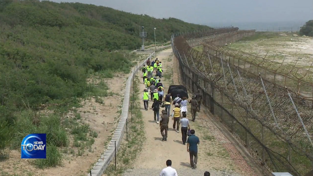 DMZ PEACE TRAIL ATTRACTS TOURISTS