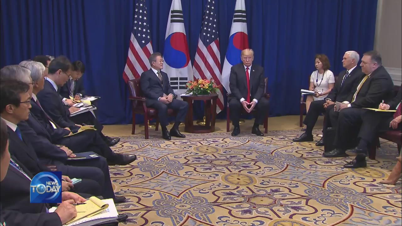 PRESIDENT MOON'S U.S. ACTIVITIES