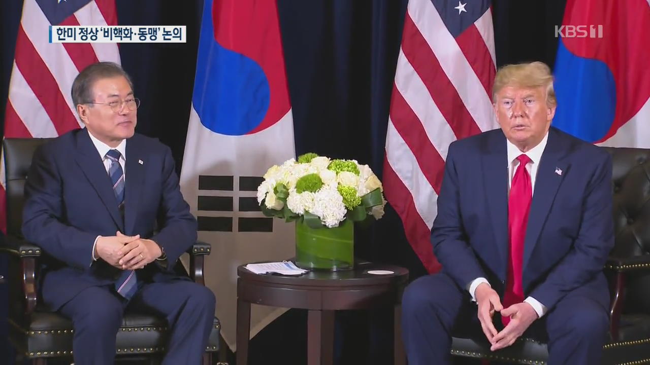한미 정상회담 진행중…‘비핵화·동맹’ 논의