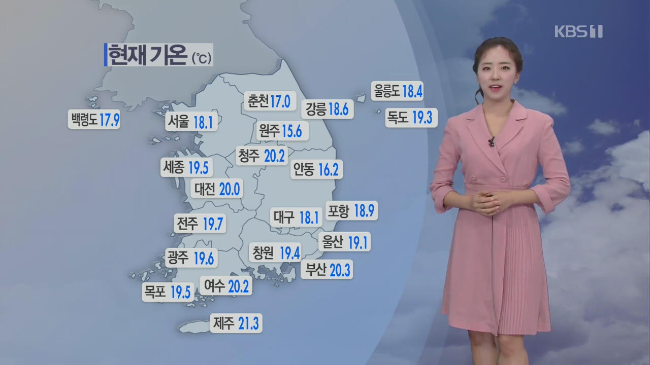 [날씨] 서울 ‘한낮 27도’ 다시 늦더위…내일부터 선선해져