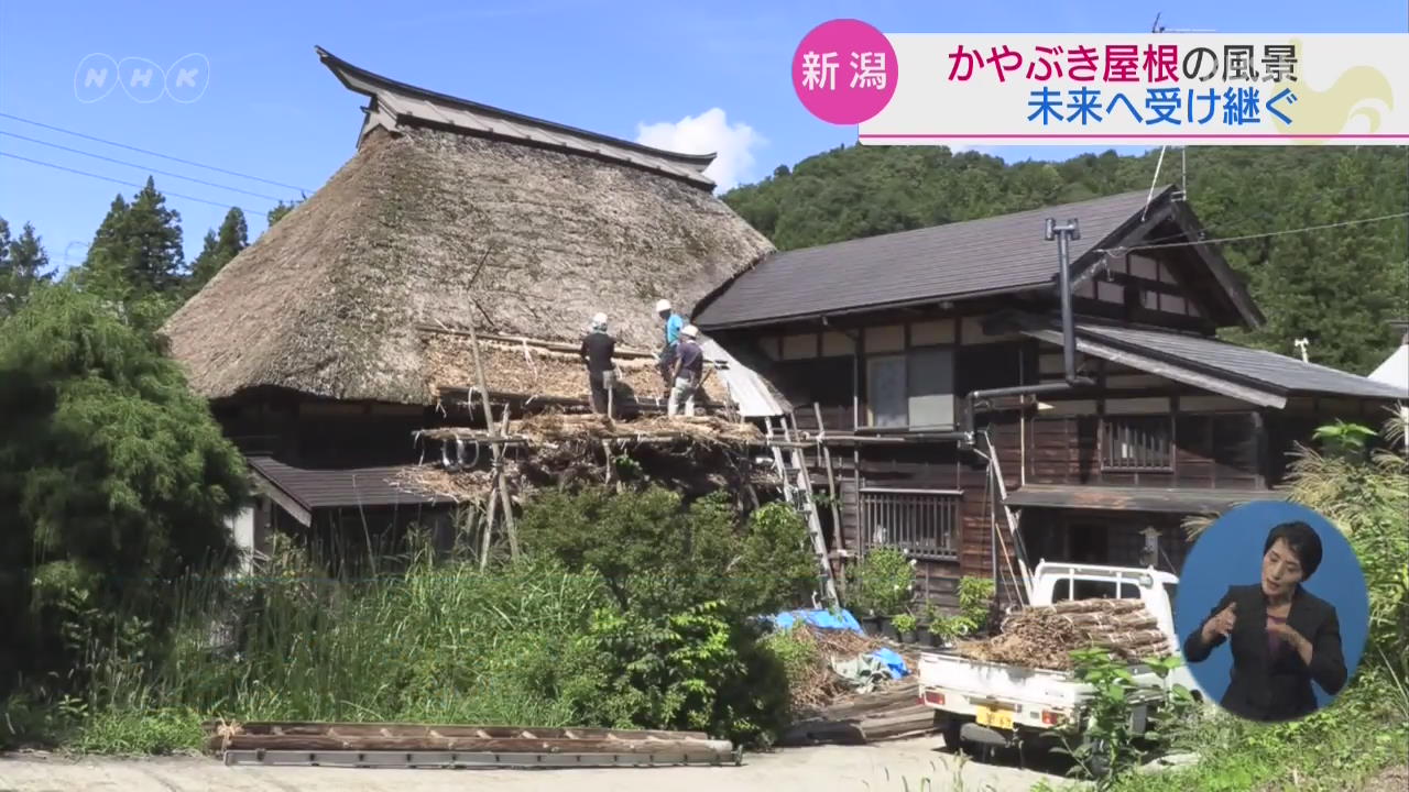 일본, ‘띠집’ 보존 위해 애쓰는 사람들