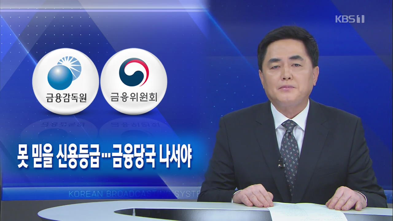 [뉴스해설] 못 믿을 신용등급…서민 부담 가중