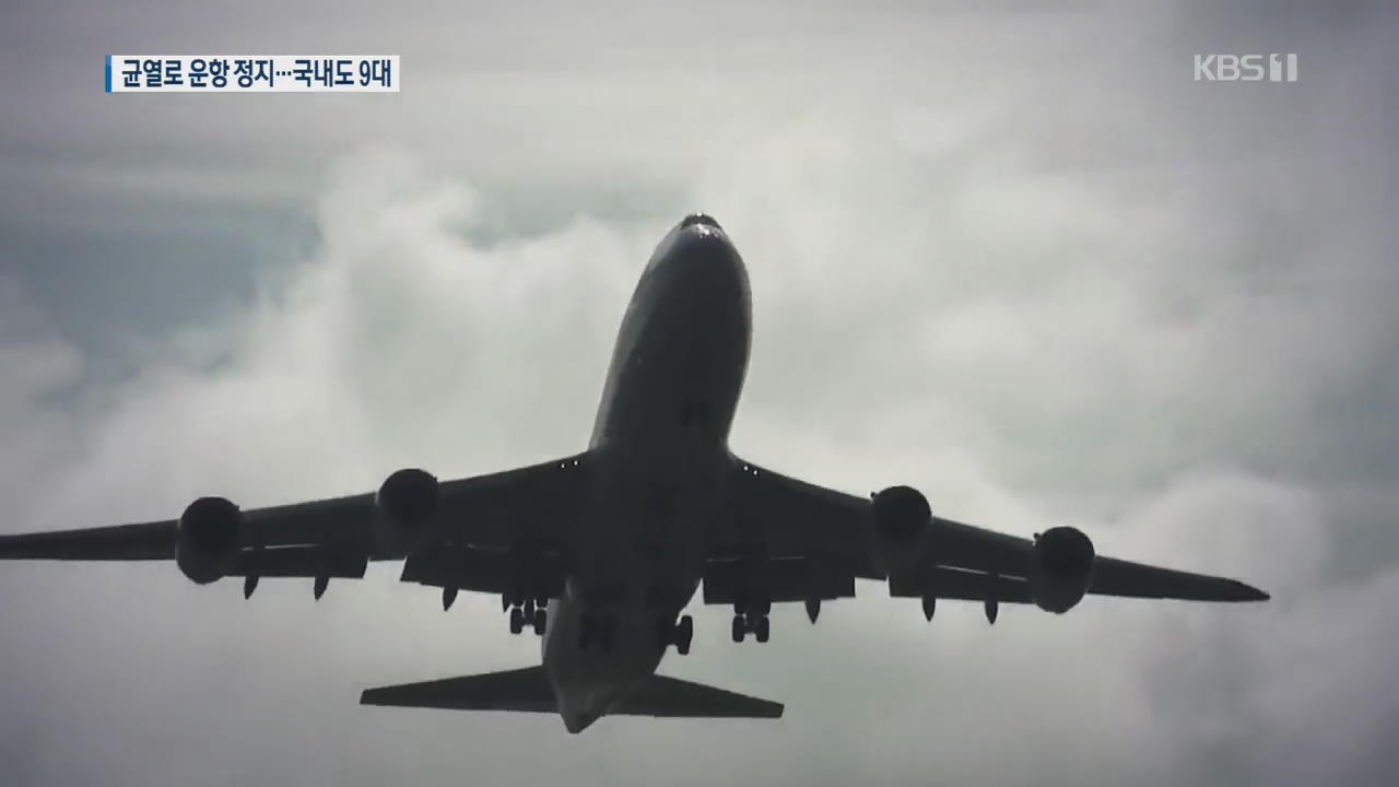 보잉 ‘737NG’ 균열로 53대 운항 정지…국적기 최소 9대