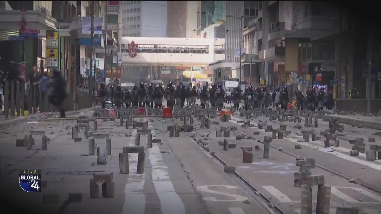 [글로벌24 현장] 홍콩, 군 투입설에 긴장 고조