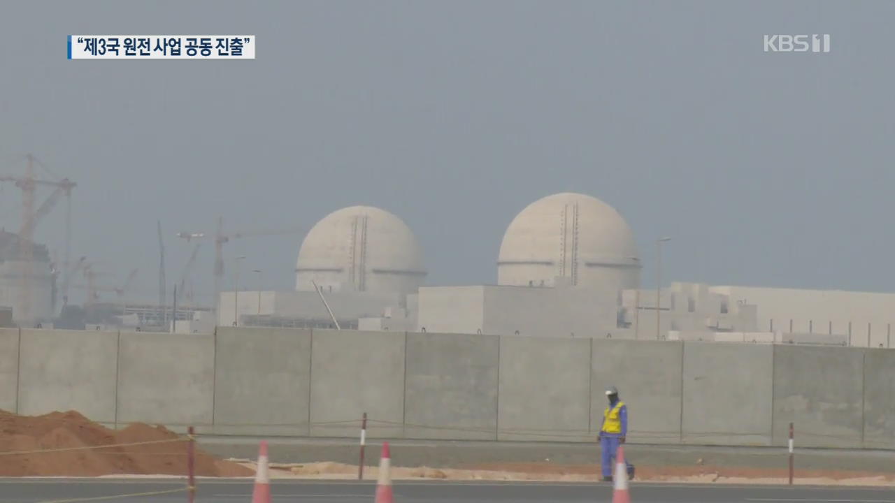 한-UAE “제3국 원전사업 공동진출 협력”