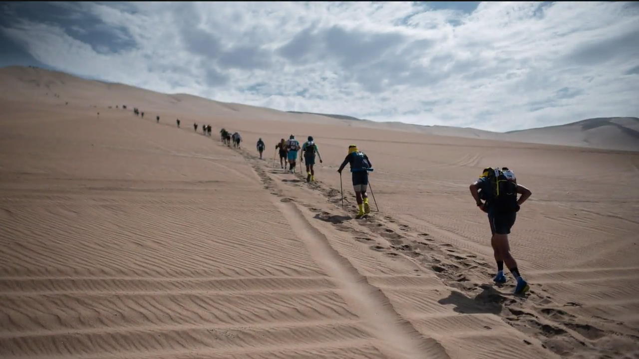 [지구촌 포토] 페루 이카 사막 하프 마라톤 대회