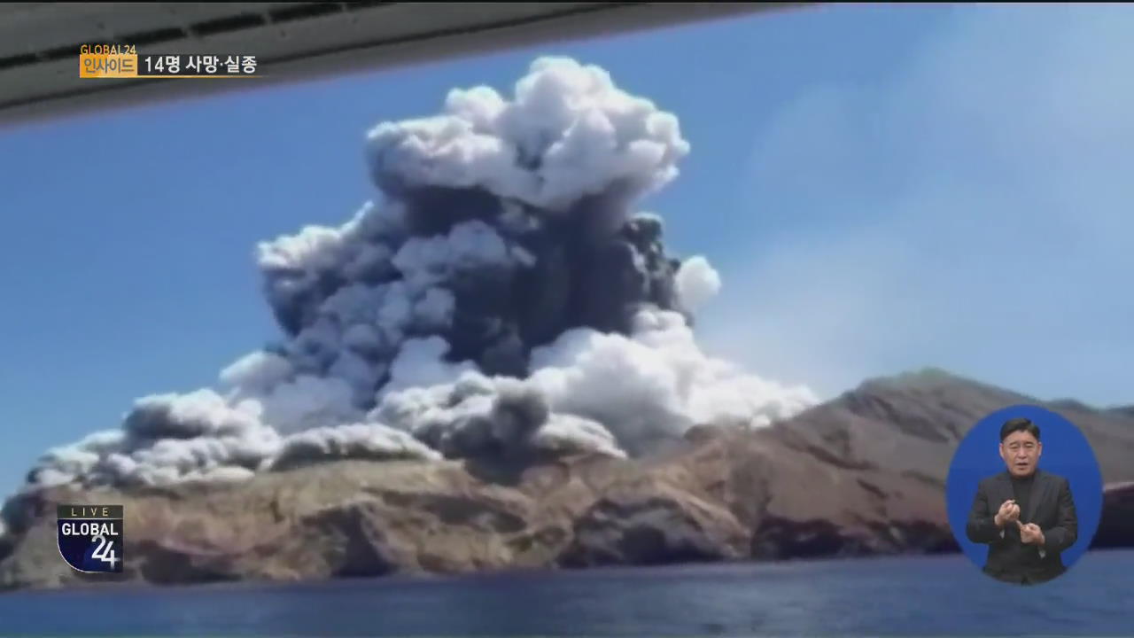 [글로벌24 인사이드] 뉴질랜드 화산 폭발…위험한 화산 관광