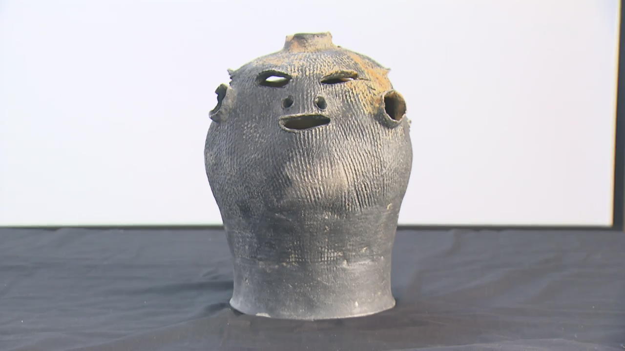 세 가지 얼굴 모양 토기 발견…6세기 신라시대 유물 추정