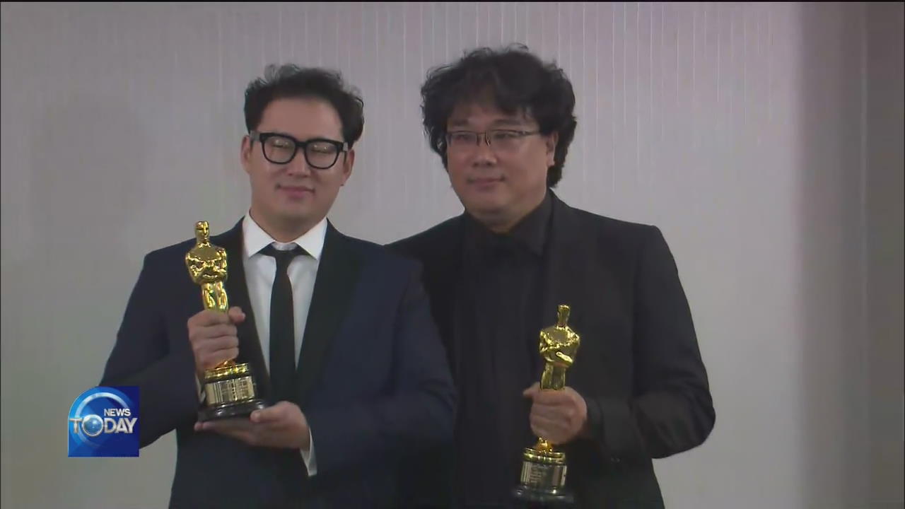 WINNERS BEHIND THE CAMERAS OF “PARASITE”