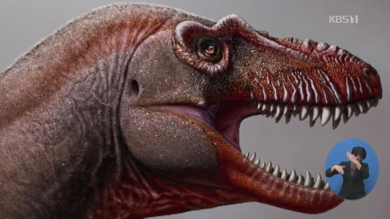 공룡 티라노사우루스의 새로운 종 발견