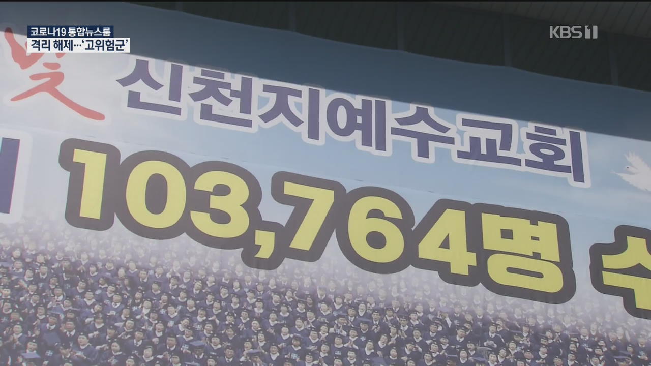 대구·경북 신천지 신도 5,600여 명 자가 격리 해제