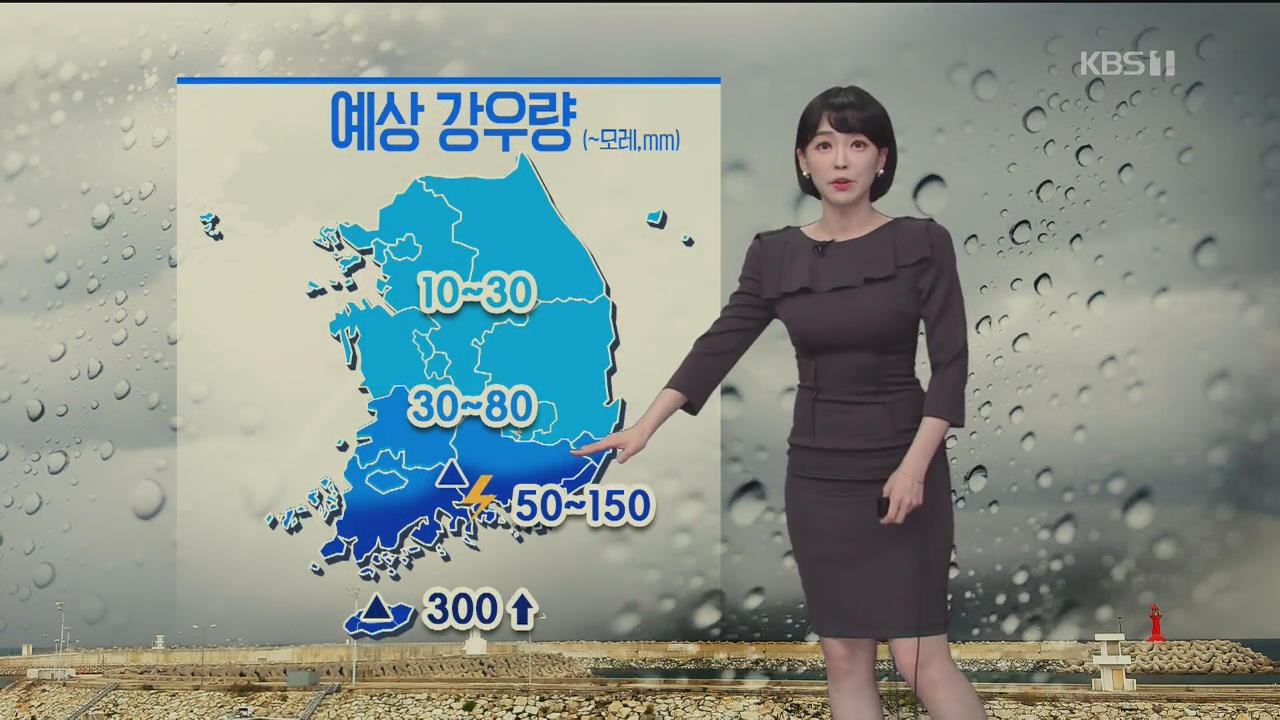 [날씨] 내일 전국 비 확대…남해안·제주 강수량 多