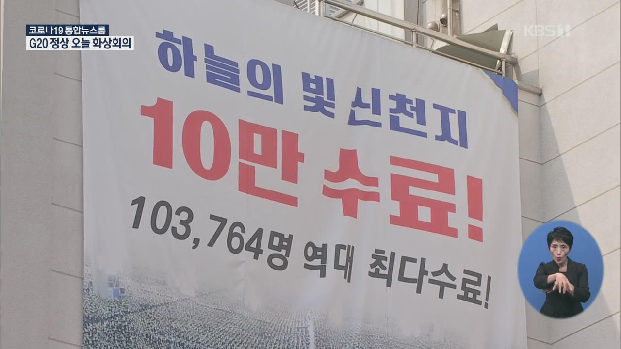 서울시, 신천지 법인 취소 결정…수도권 신규 확진자 대부분 해외발