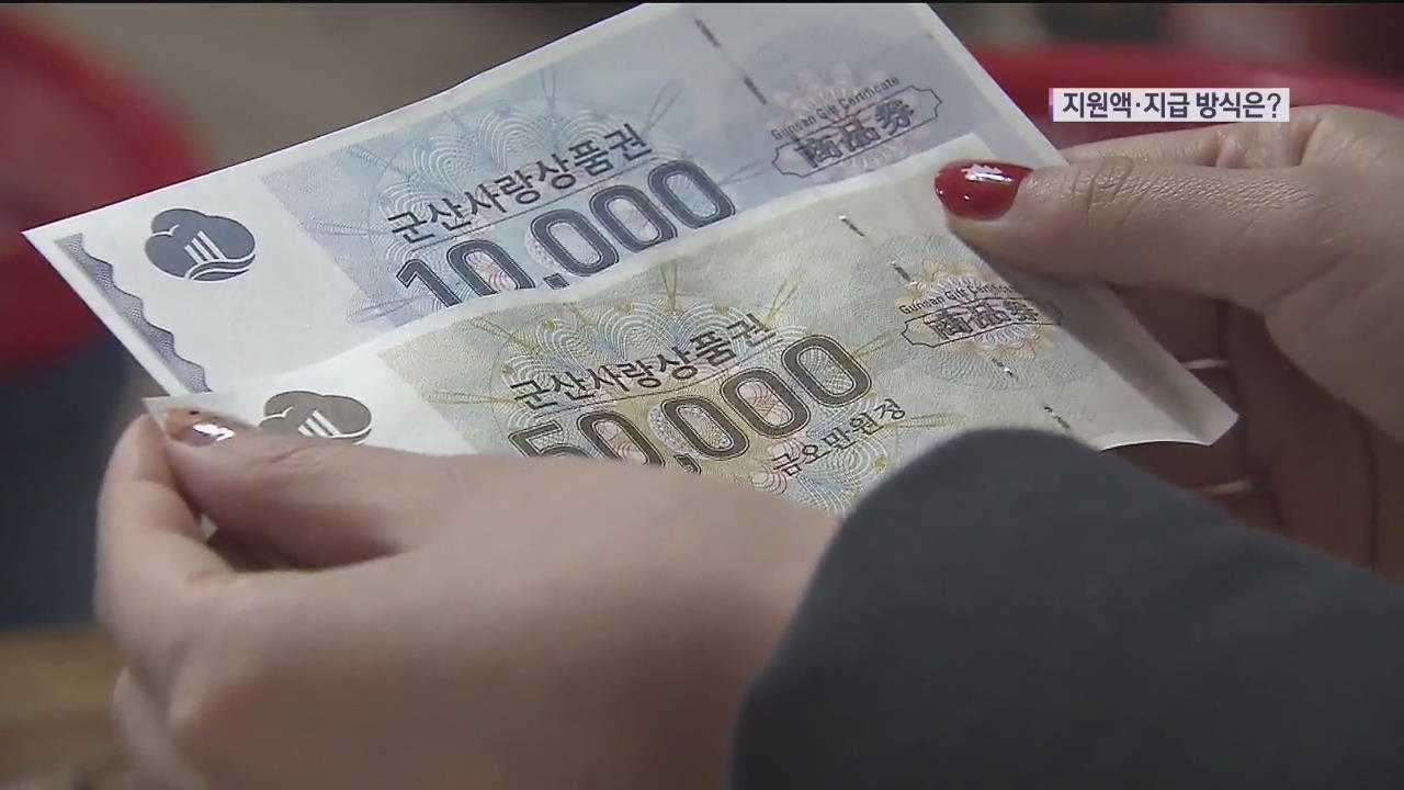현금 대신 상품권…우리 집 지원 얼마나 받나?