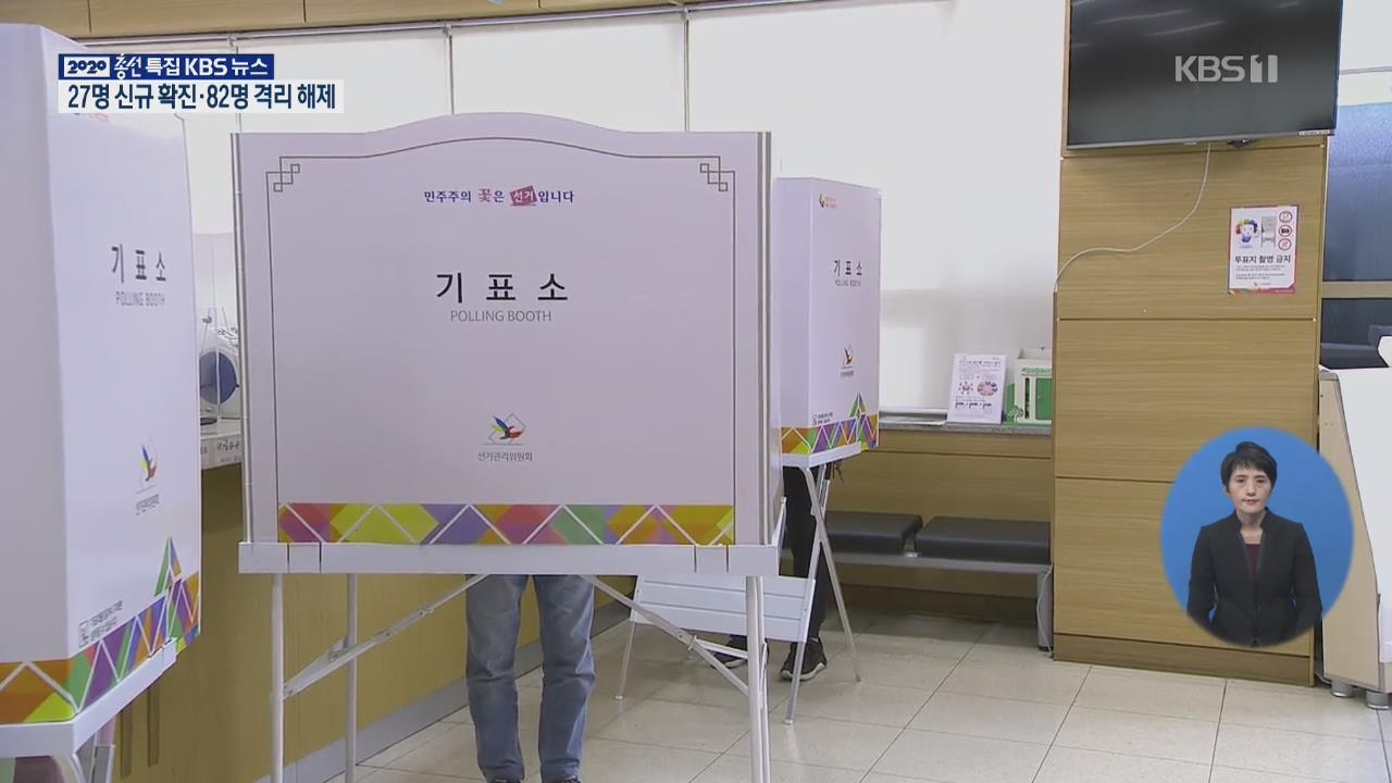 이 시각 대구 투표소