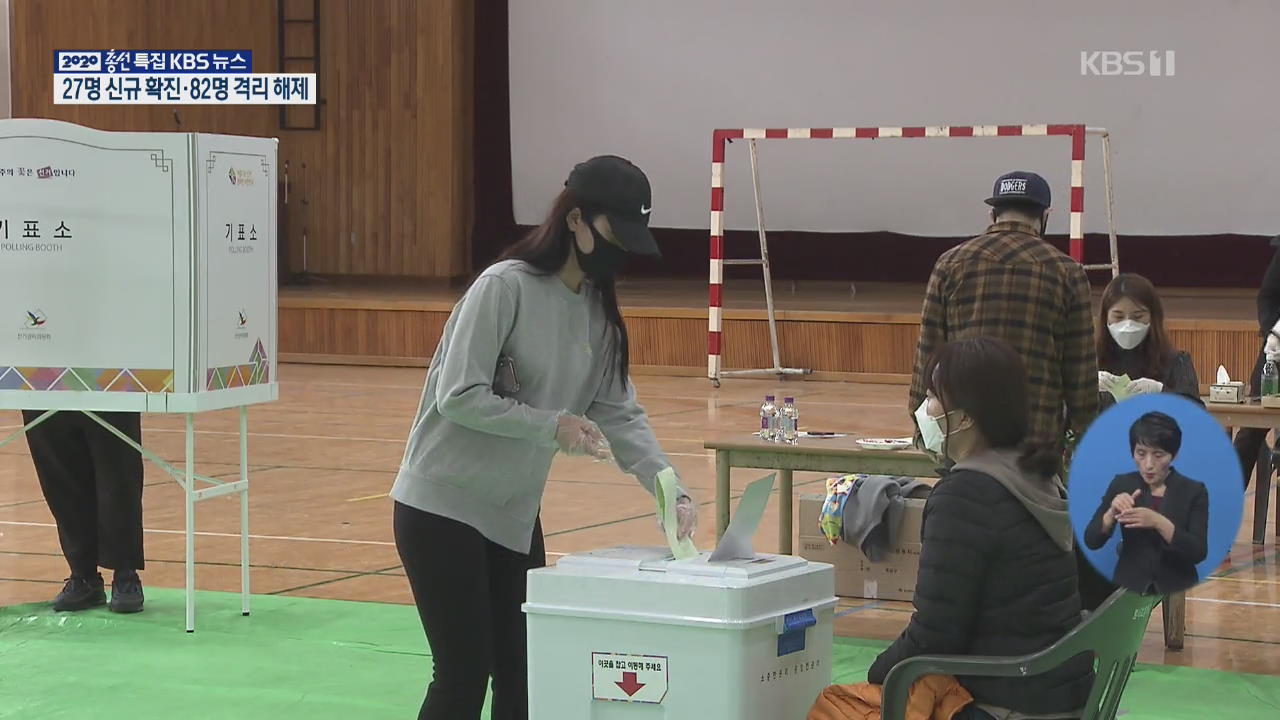 이 시각 울산 투표소