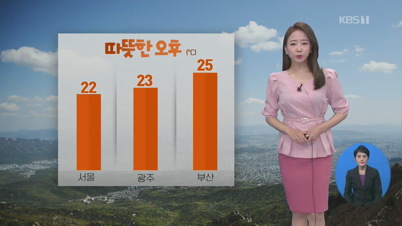 [날씨] 전국 구름 많음…수도권·충북 미세먼지 농도 ↑