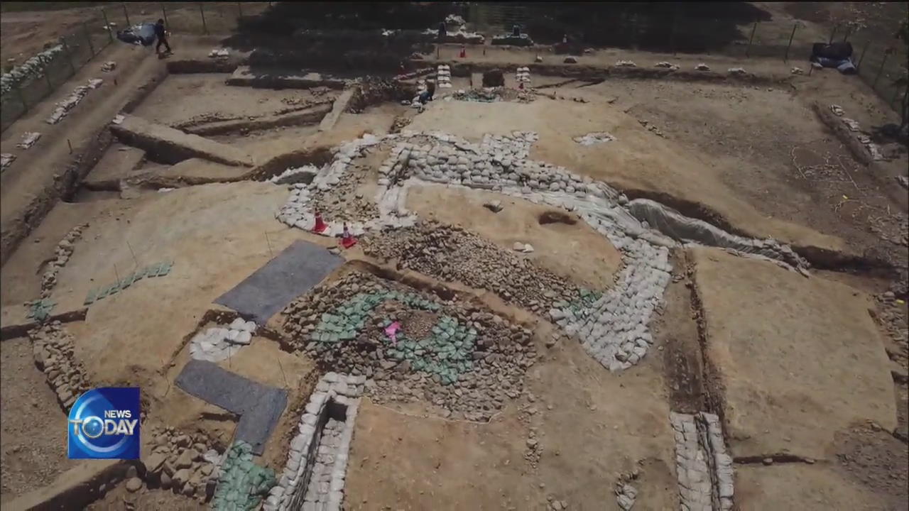 HISTORIC RELIC DISCOVERED DURING EXCAVATION