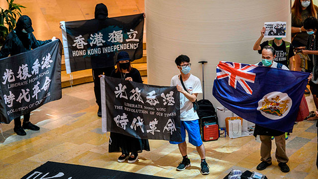중국 “영국과 체결한 홍콩 반환협정에 국제의무 없어”