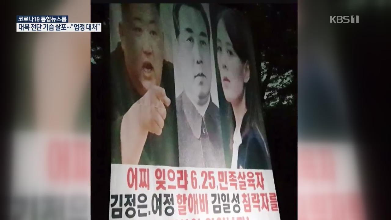 탈북민 단체 한밤중 대북전단 기습 살포…통일부 “엄정 대처”