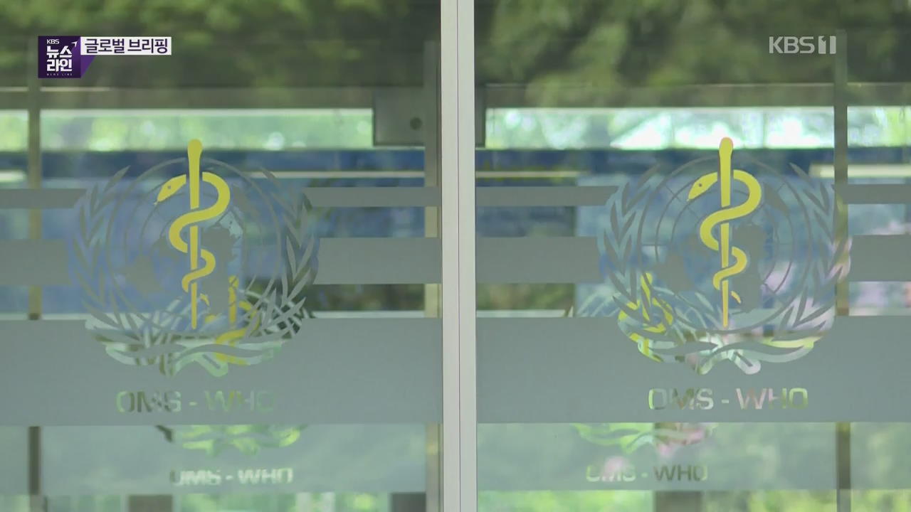 [글로벌 브리핑] WHO “전체 환자 60%가 6월 발생”