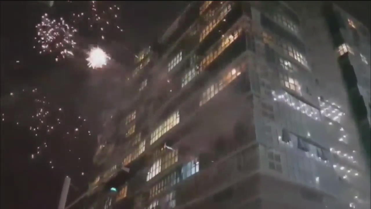 CASE OF FIRECRACKERS SET OFF BY U.S. SOLDIERS