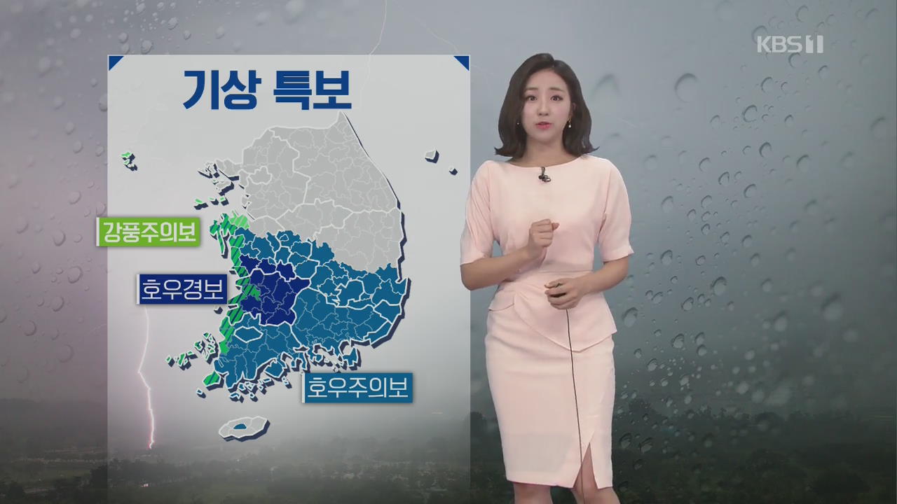 [날씨] 전국 종일 흐리고 비…충청·남부 호우특보