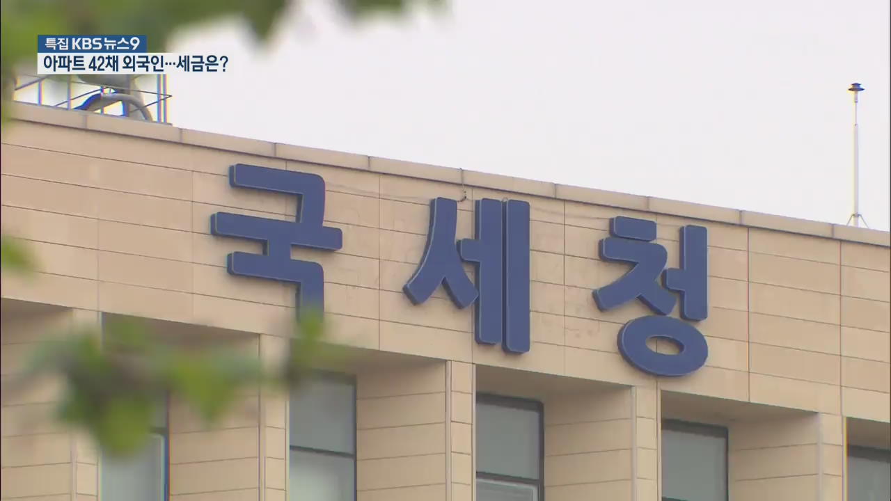 월세 천만 원·아파트 42채…외국인 집주인 첫 탈세조사