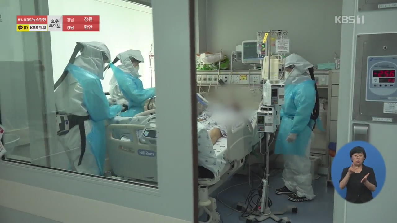 코로나19 신규 확진자 320명…“중환자 병상 추가 확보”