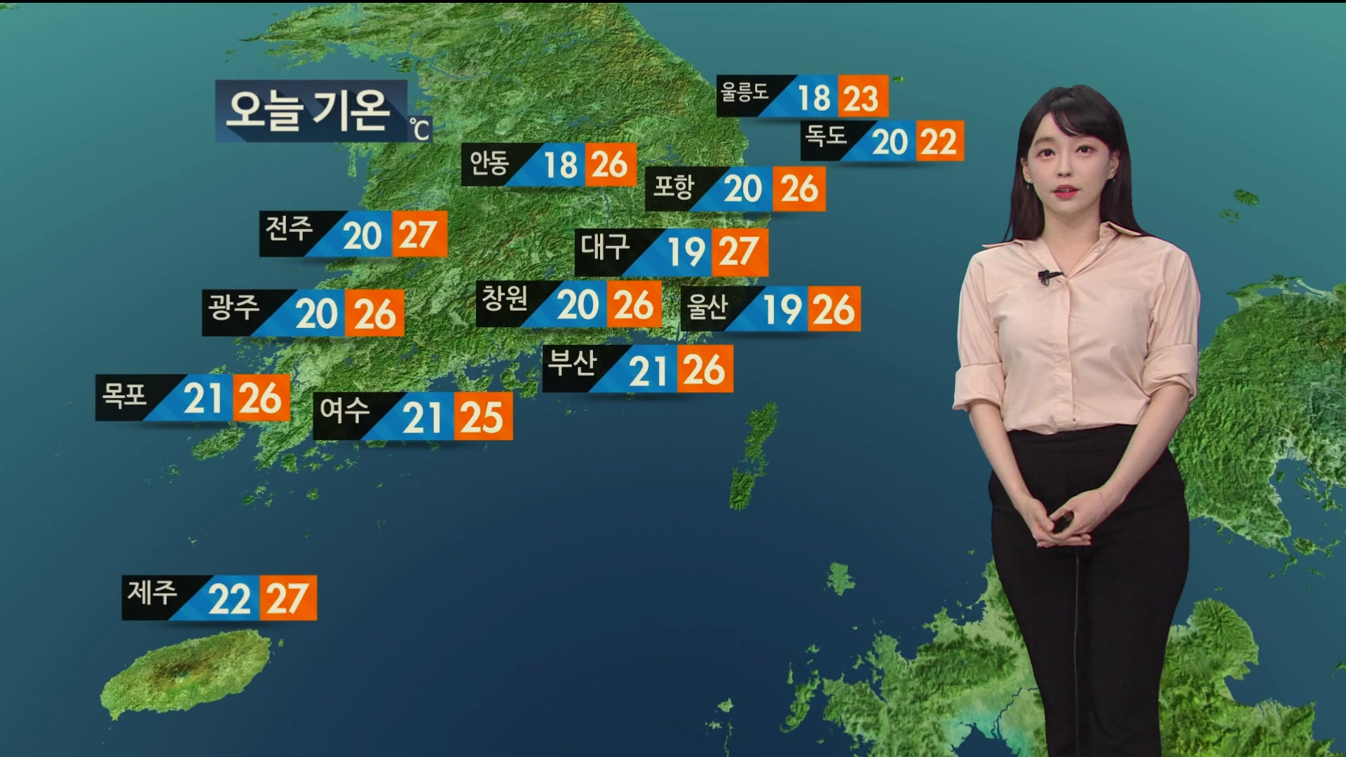 [날씨] 전국에 비…낮부터 밤까지 중부 벼락, 돌풍