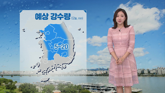 [날씨] 중부·경북 아침~낮 사이 한때 비