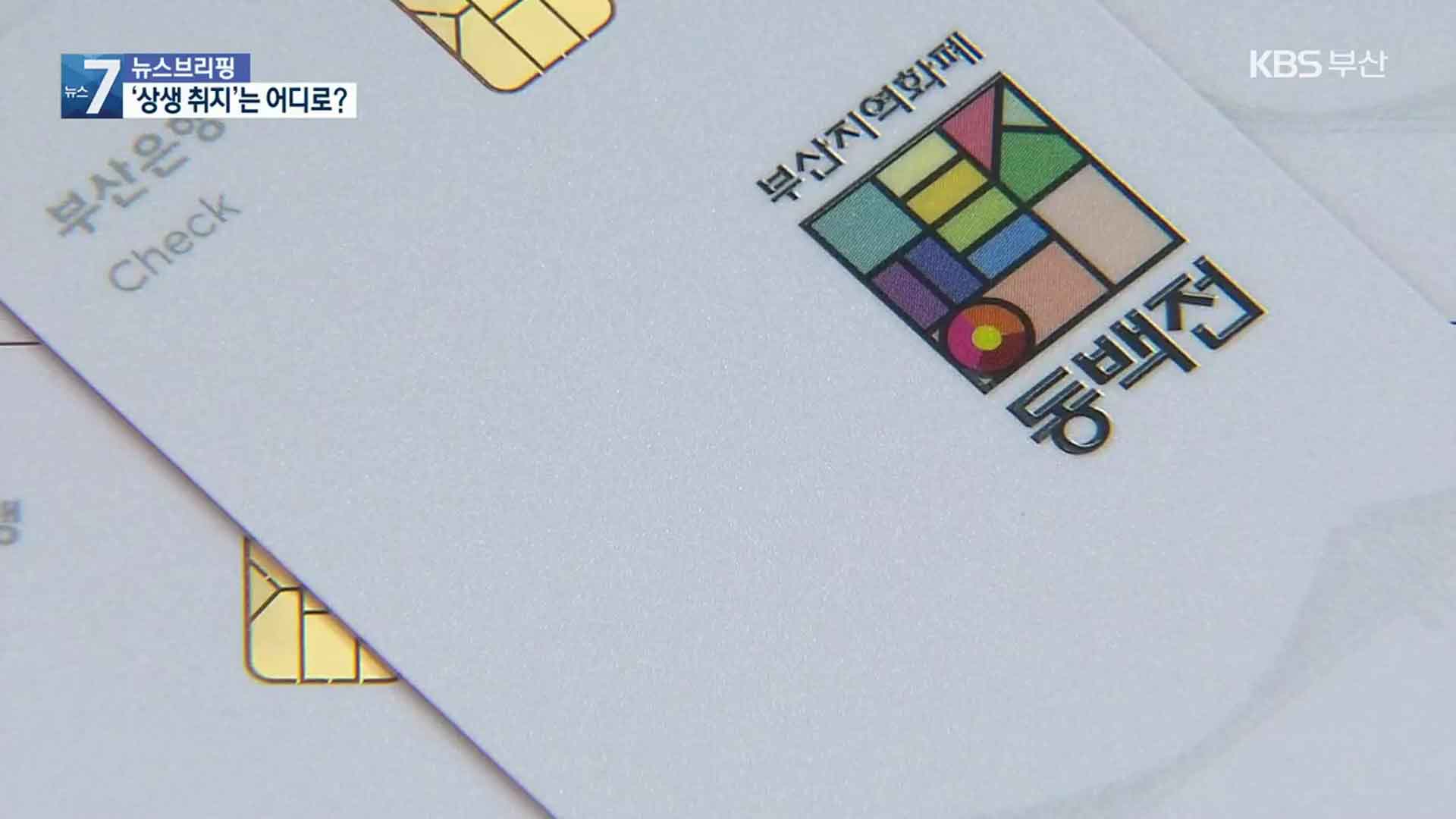 지역 화폐 ‘동백전’ 국비 다툼…상생 취지 어디로?
