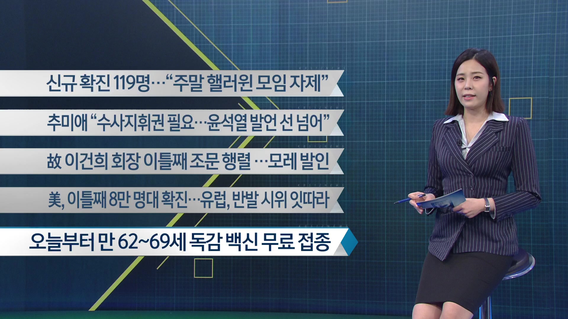 [이 시각 주요뉴스] 신규 확진 119명…“주말 핼러윈 모임 자제” 외