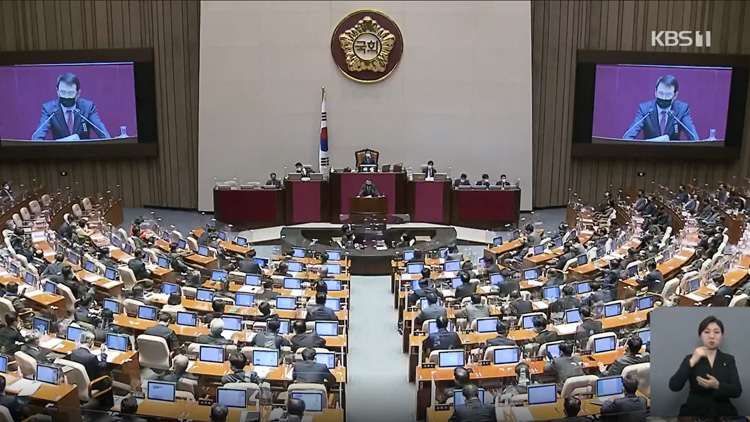 ‘국정원법’ 통과…‘대북전단 금지법’ 무제한 토론 시작