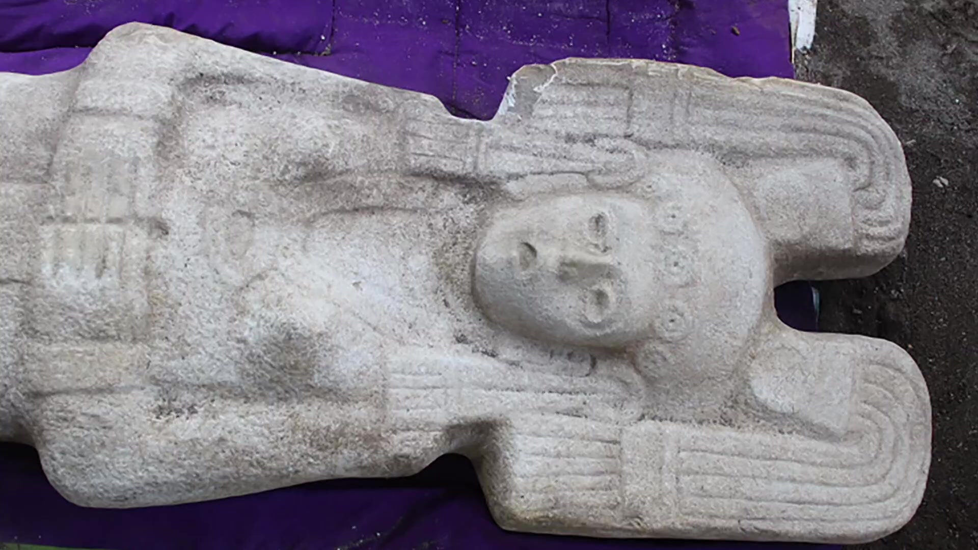 [지구촌 포토] 멕시코, 15~16세기 여성 석상 발견