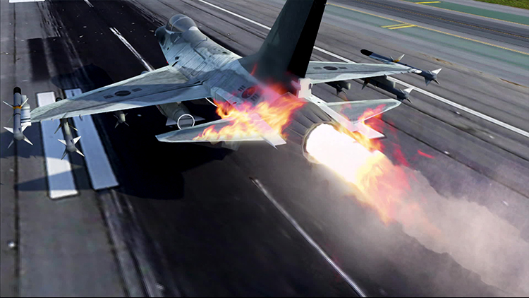 공군 “KF-16 사고는 ‘새’ 때문”…14일 비행 재개