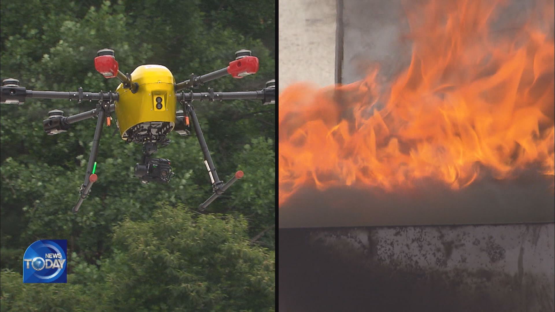 AI DRONES TO BE USED IN DETECTING BLAZES