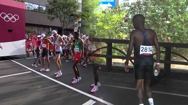 도쿄 올림픽 마라톤, 귀화 선수 오주한 15㎞ 지점 앞두고 부상 기권