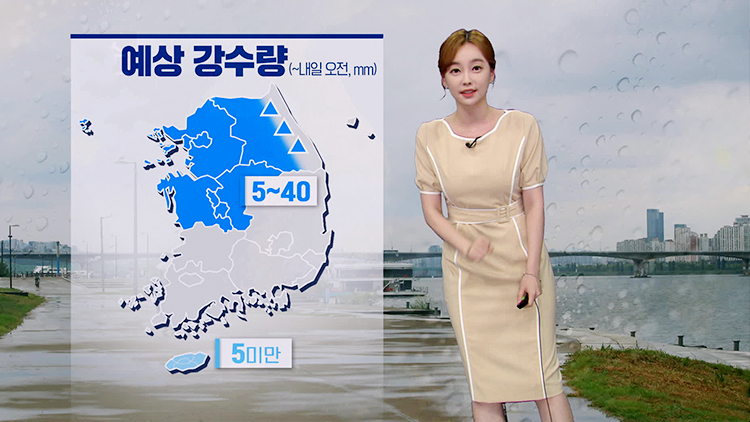 [뉴스9 날씨] 내일 전국에 비·소나기…폭염특보 완화