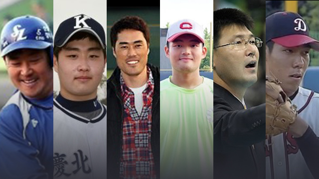 왼쪽부터 진갑용-진승현, 조성환-조영준, 하종화-하혜성