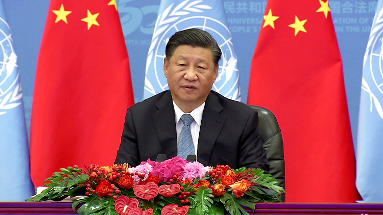중국 시진핑 “패권주의 반대”…美·타이완은 밀착