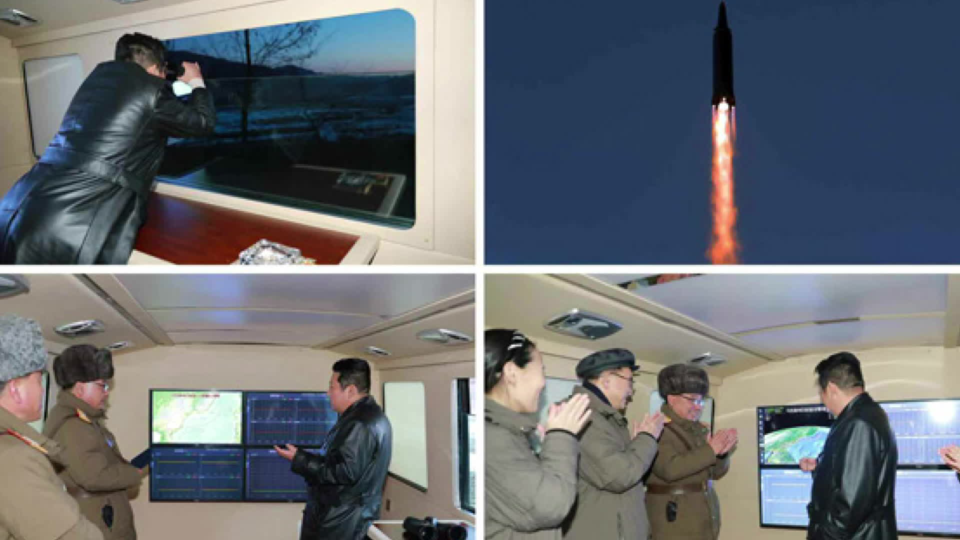 북한 “극초음속미사일 발사 연속 성공…김정은 참관”