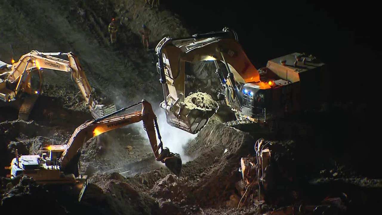 양주 삼표산업 석재채굴장서 작업자 매몰…2명 사망