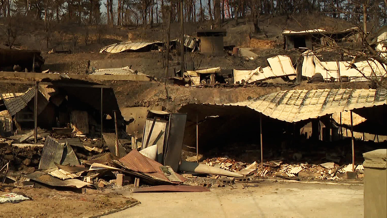 정부, 산불 이재민에게 조립주택 1년 무상 제공