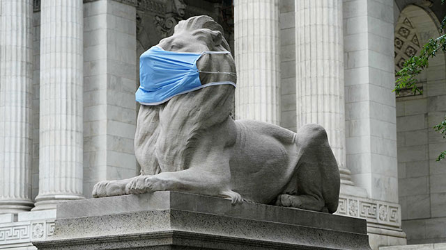 美 뉴욕시, 코로나19 재확산 조짐에 실내 마스크 착용 ‘권고’