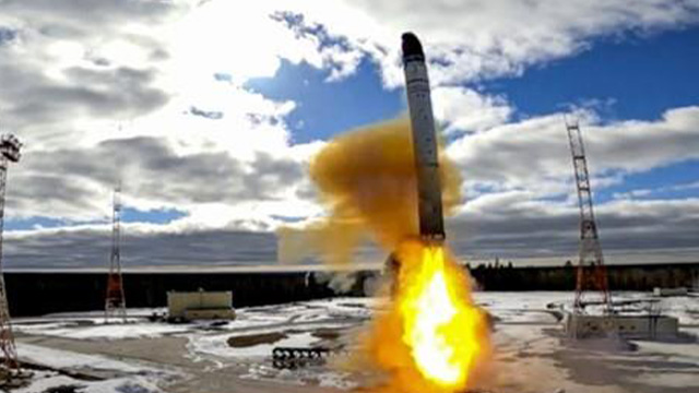 러 “차세대 ICBM 사르마트 남극·우주 궤도 가능…요격 안돼”