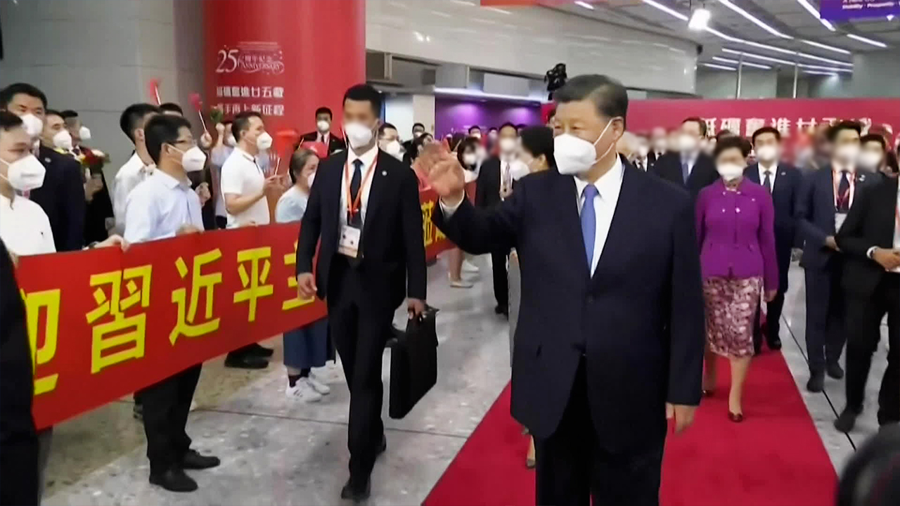 시진핑, 홍콩 반환 25주년 맞춰 방문…“‘일국양제’ 확고히 견지”